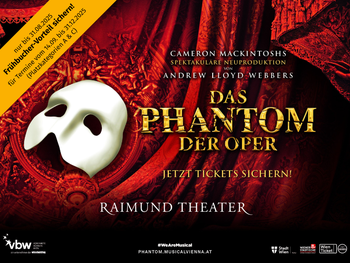 DAS PHANTOM DER OPER mit Ticket und Hotel