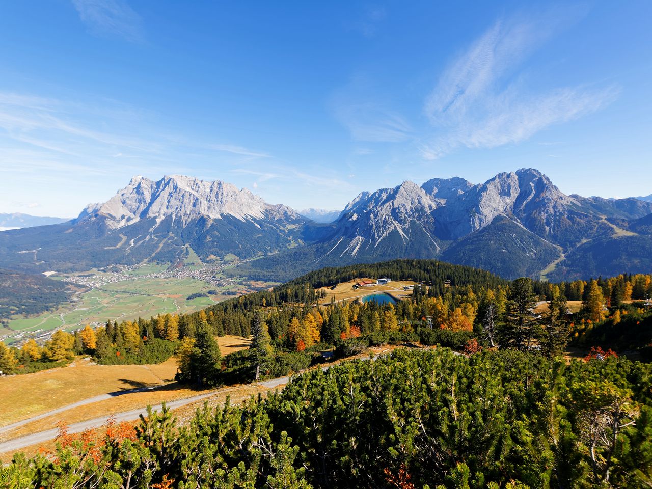 9 Tage Urlaub mit Blick auf die Zugspitze