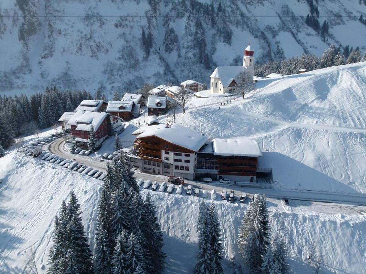 Ruhe 6 Tage mit HP im Alpenhotel Mittagspitze
