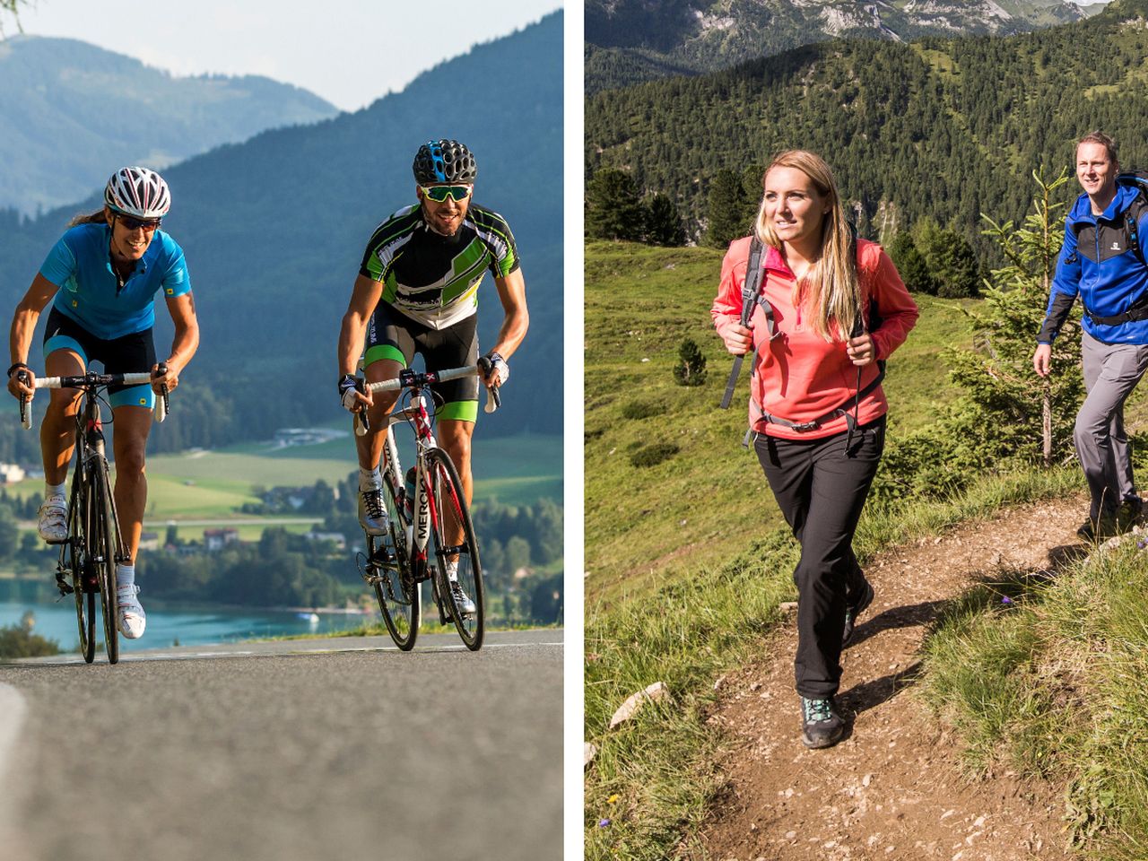 Bike aktiv vor den Toren Salzburgs