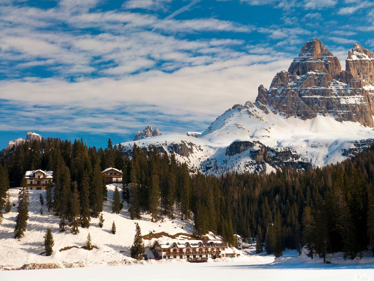 Lago Misurina - 6 Tage Panoramaurlaub mit Halbpension