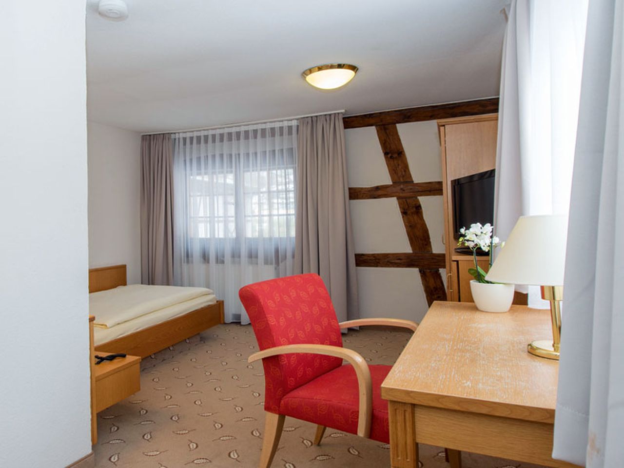 Doppelzimmer Budget zur Landseite