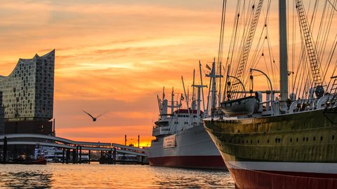 Hafen in Hamburg