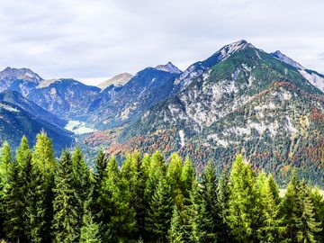 Gebirge beim Achensee