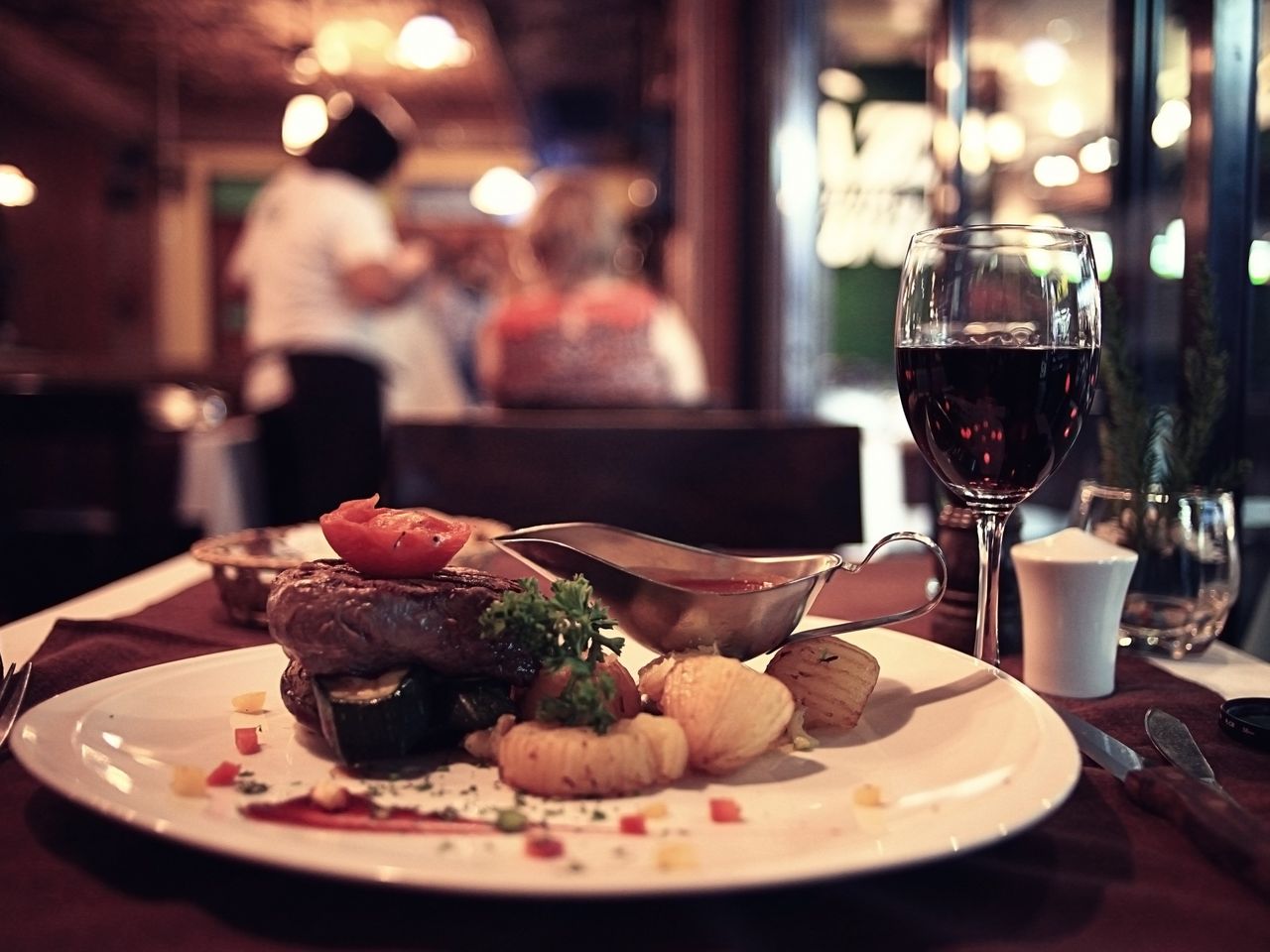 Kurzbesuch in Duisburg mit Abendessen