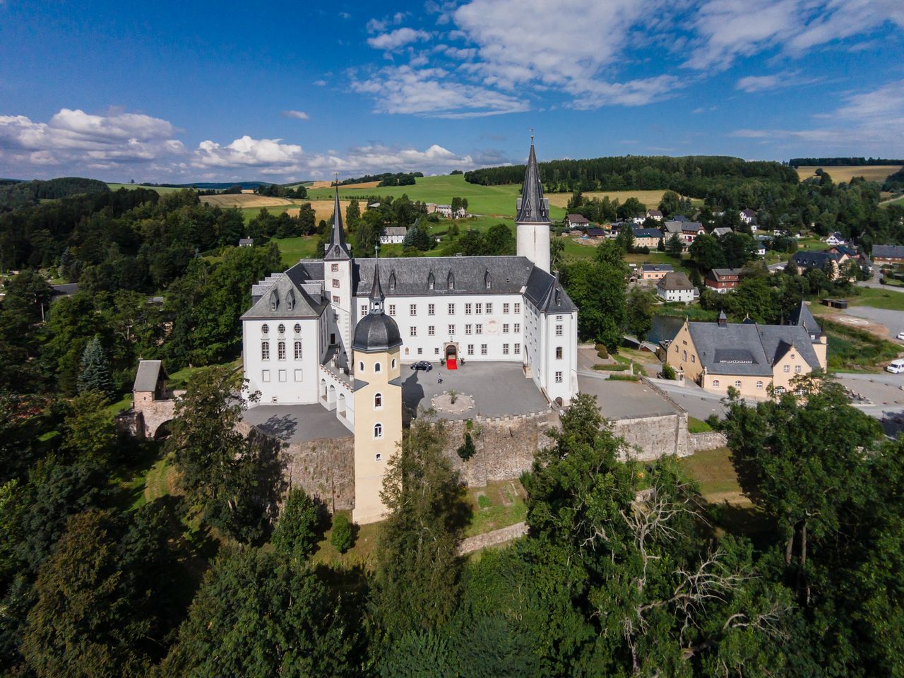 Zeit zu zweit im Schloss