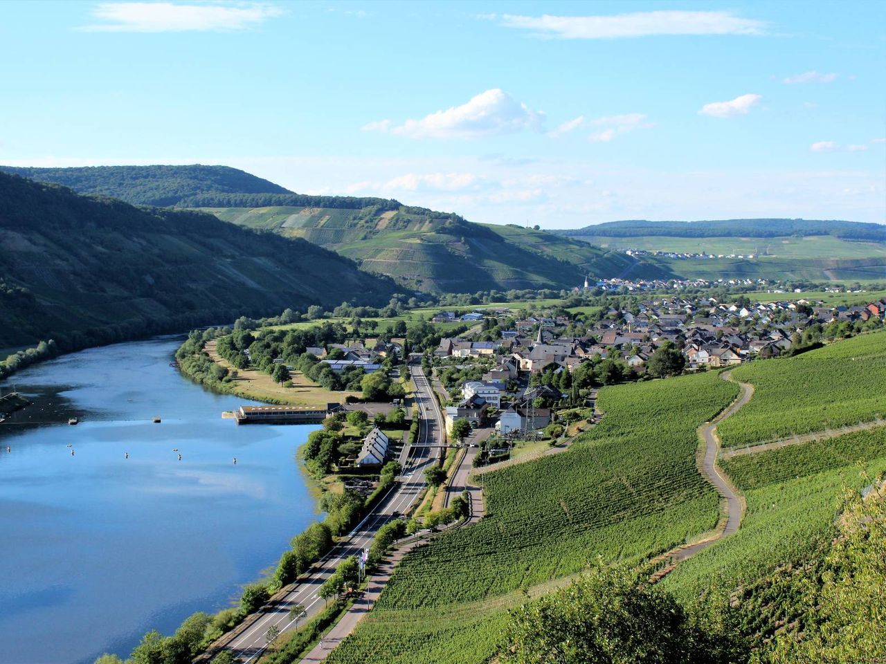 Wandern an der wunderschönen Mosel