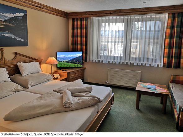 Dreibettzimmer