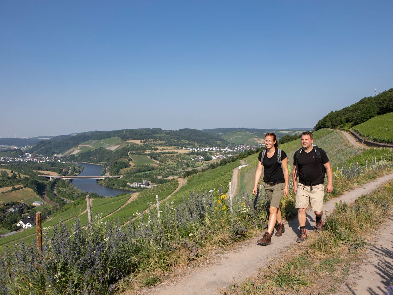 Kleine Auszeit an der Saar nahe der Mosel