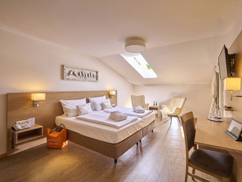 Doppelzimmer Simssee Relax mit Infrarot Kabine