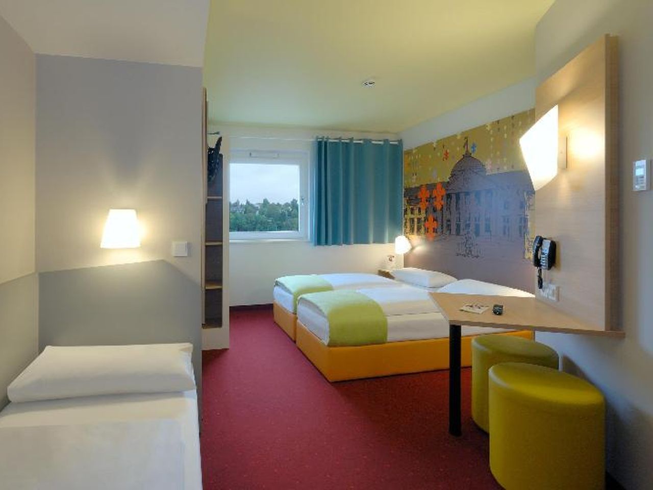 Dreibettzimmer