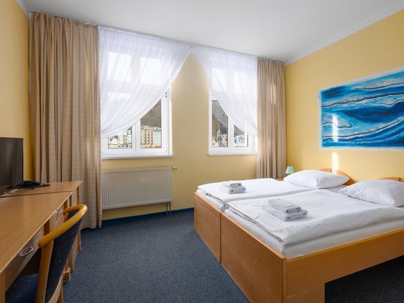 Doppelzimmer mit Stadtblick