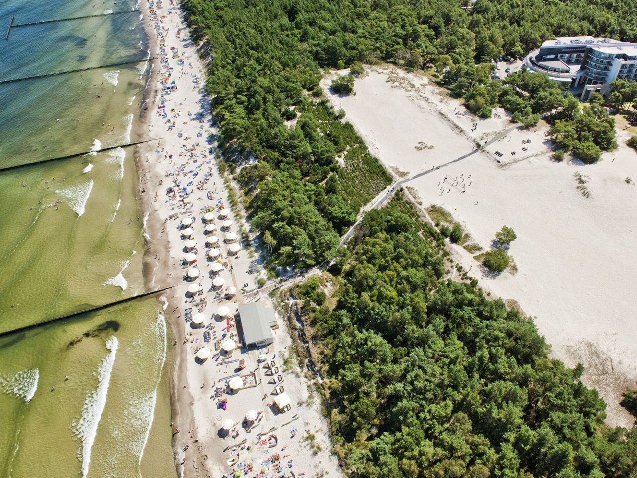 Kurze Auszeit am polnischen Ostsee-Strand