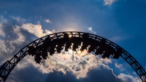 Achterbahn im Europa-Park
