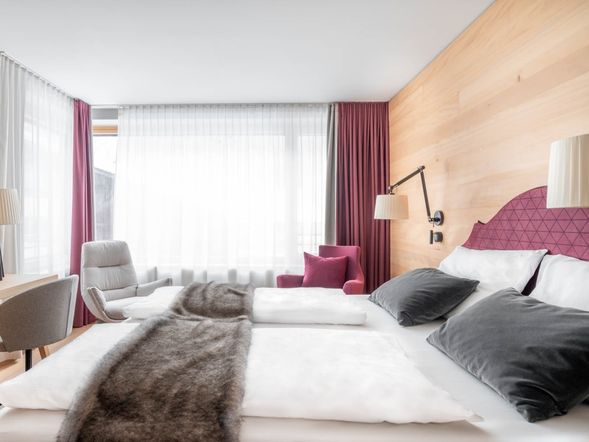 Doppelzimmer im Sporthotel Chalet