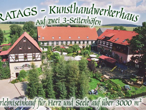 3 Tage Auszeit in der Weihnachtserlebniswelt ÜF 2 Nächte Ratags Kunsthandwerkerhaus in Stolpen, Sachsen inkl. Frühstück