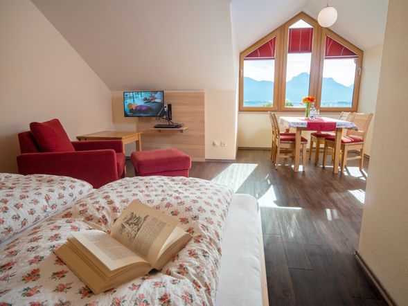Junior-Suite mit Terrasse, Balkon oder Dachgaube