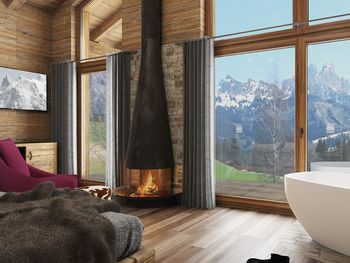 Auszeit im Chalet mit eigener Sauna