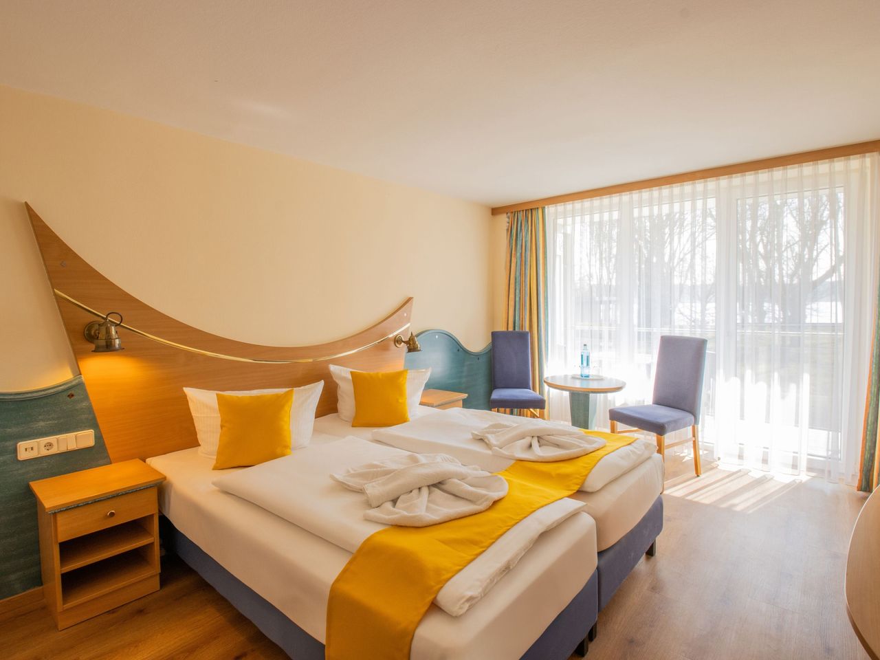 Dreibettzimmer Balkon