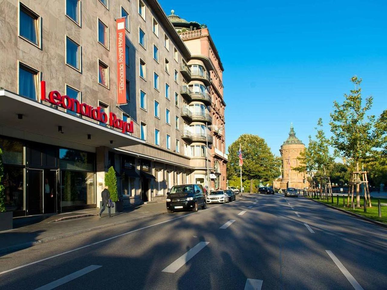 4 Tage nahe des Wasserturms in Mannheim mit Frühstück