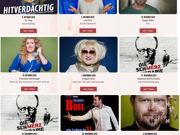 3 Tage Kleine Auszeit mit Kabarett - Theater - Comedy in Uhldingen-Mühlhofen, Baden-Württemberg inkl. Halbpension