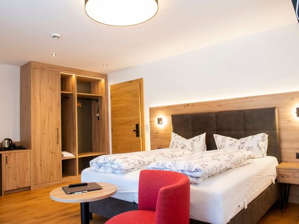 Doppelzimmer im Neubau