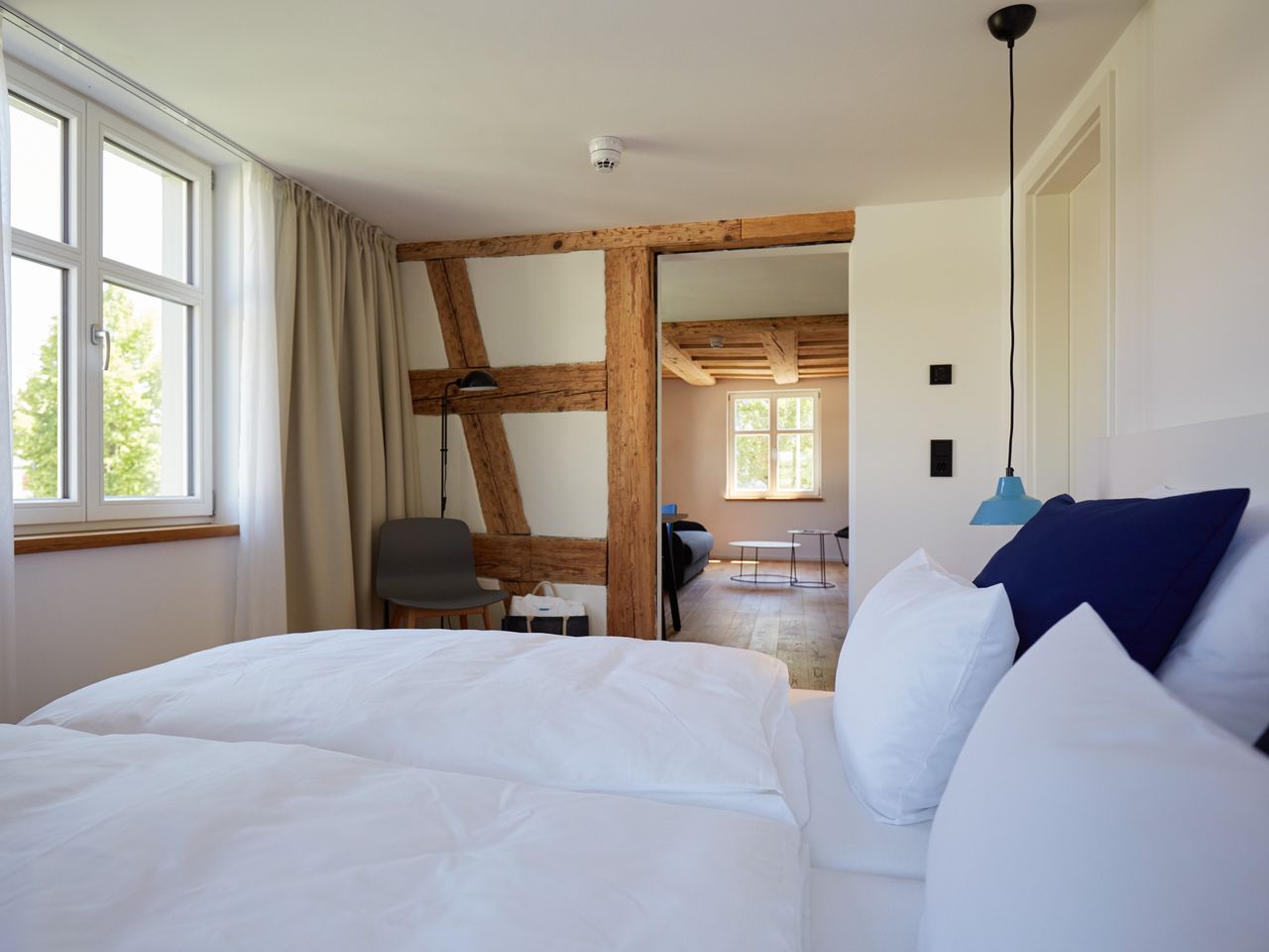Apartment AACHBLICK mit 1 Schlafzimmer für max. 2 Erwachsene und 2 Kinder