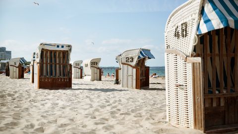Strandkörbe am Timmendorfer Strand