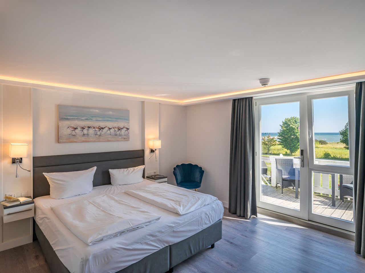 Doppelzimmer Komfort Meerblick
