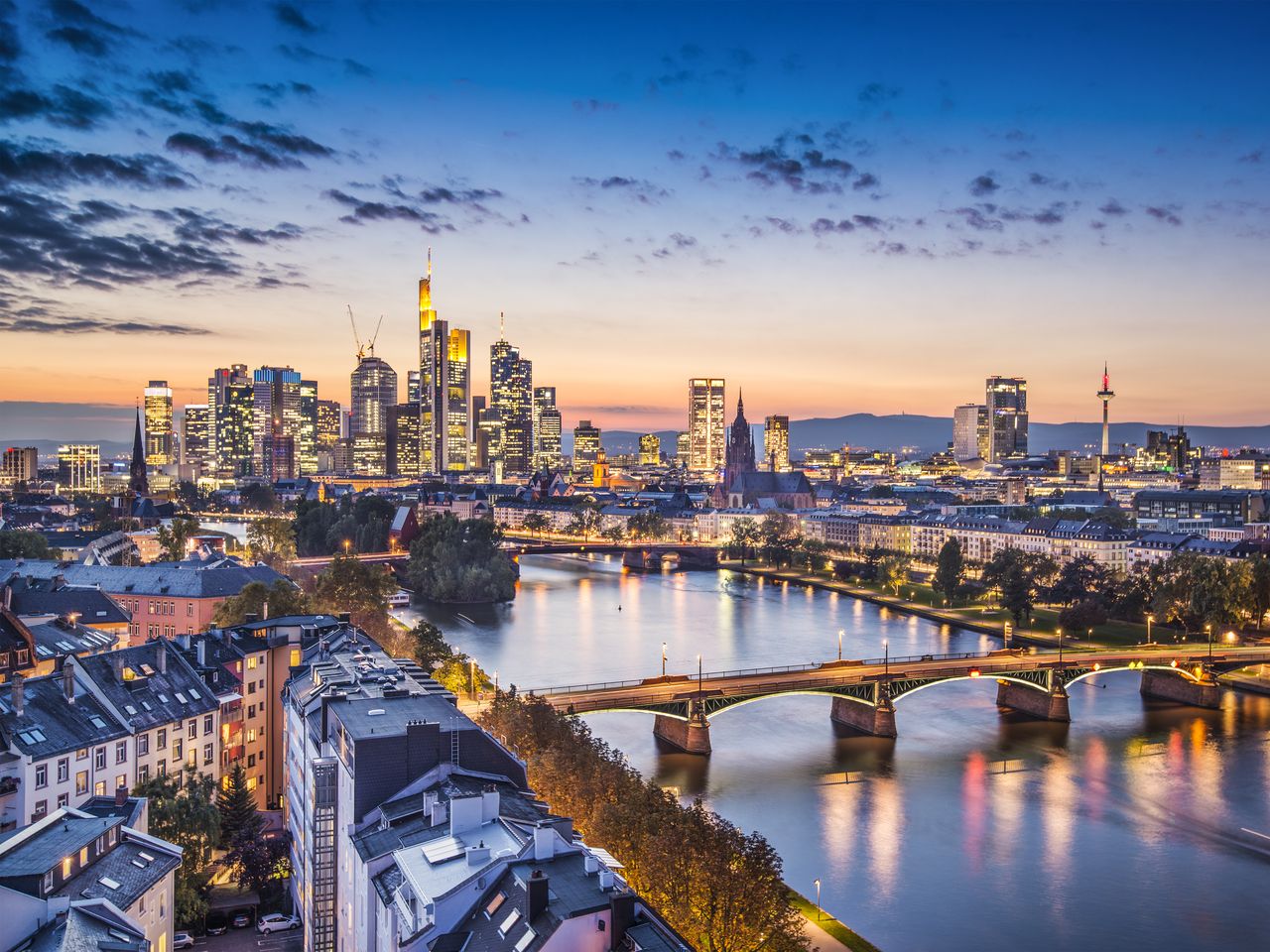 Silvester Städtereise nach Frankfurt am Main