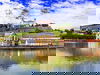 Brückenschoppen in Würzburg auf alter Mainbrücke