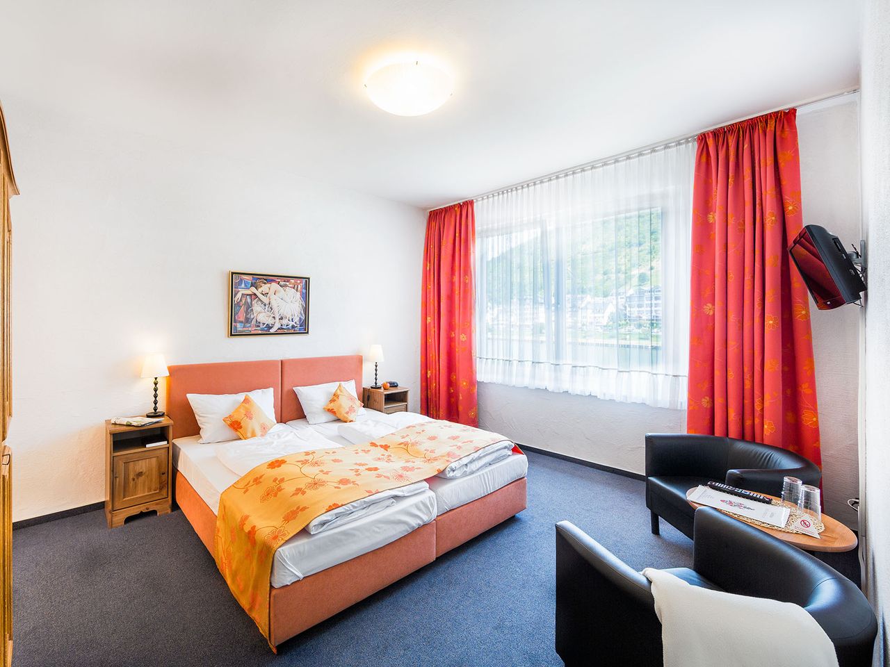 Doppelzimmer Moselblick im Gästehaus