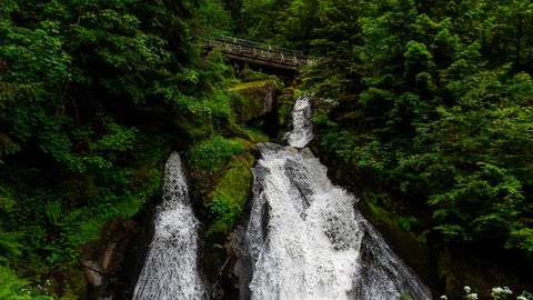 Teil der Triberger Wasserfälle