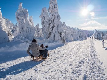 1 Woche Winter-Spaß in Oberwiesenthal am Skihang