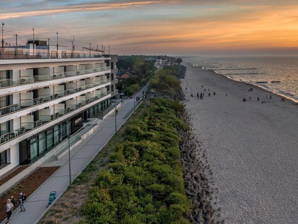 8 Tage Urlaubswoche am feinen Ostsee-Strand Baltivia Baltic Sea Resort in Großmöllen (Mielno), Westpommern inkl. Frühstück