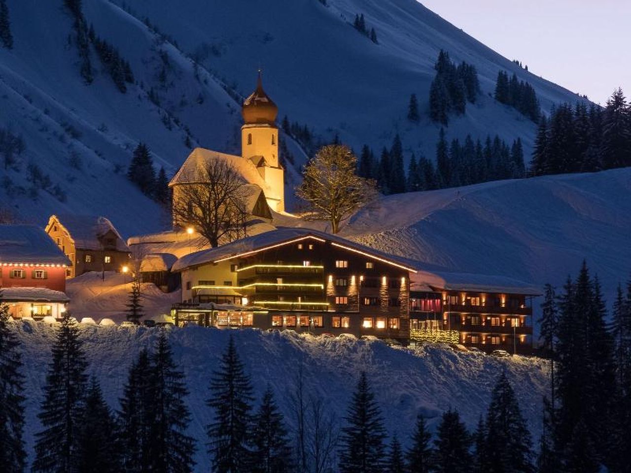 Ruhe 6 Tage mit HP im Alpenhotel Mittagspitze