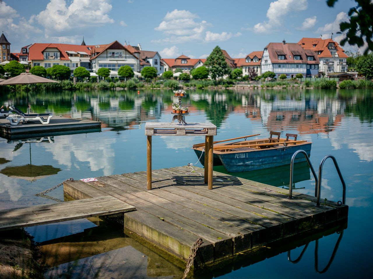 Süße Wellnesszeit im Seehotel mit Privatinsel & Sauna