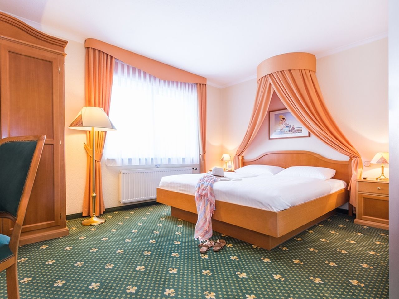 Doppelzimmer Komfort Classic zur Waldseite