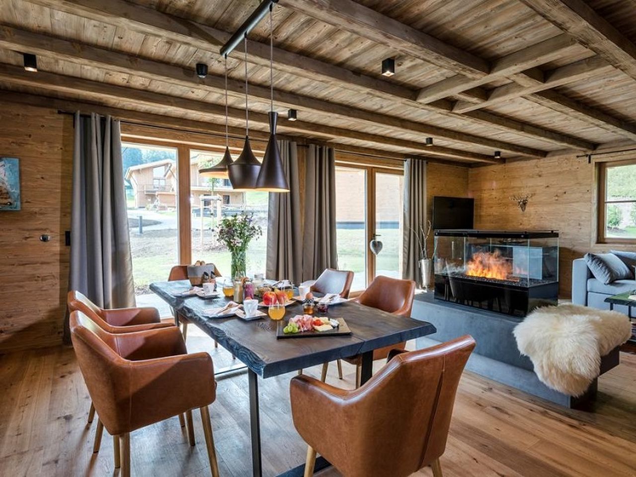 Auszeit im Chalet mit eigener Sauna