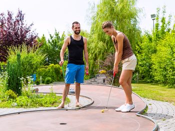 Kleines Zwischendurchvergnügen inklusive Minigolf unlimited