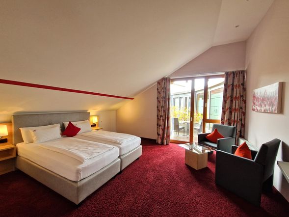 Premium Plus Zimmer mit Dachbalkon