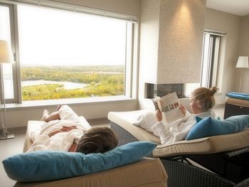 Wellness Wochenende in Düsseldorf mit Skylineblick