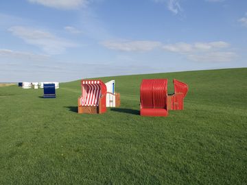 Deich in Büsum
