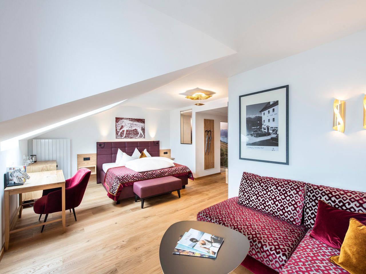 Doppelzimmer mit Balkon und Seeblick