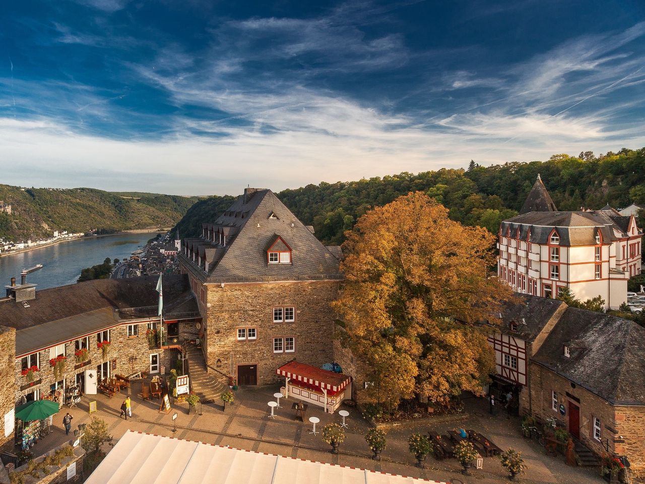 Kleiner Schlossurlaub auf Hotel Schloss Rheinfels