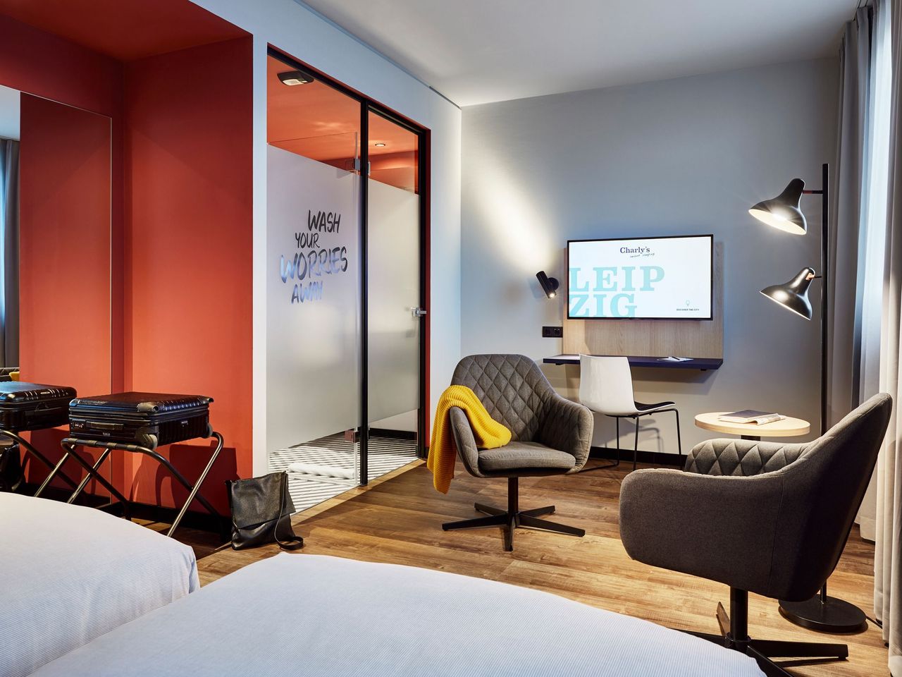 Twinbettzimmer zur Alleinbenutzung
