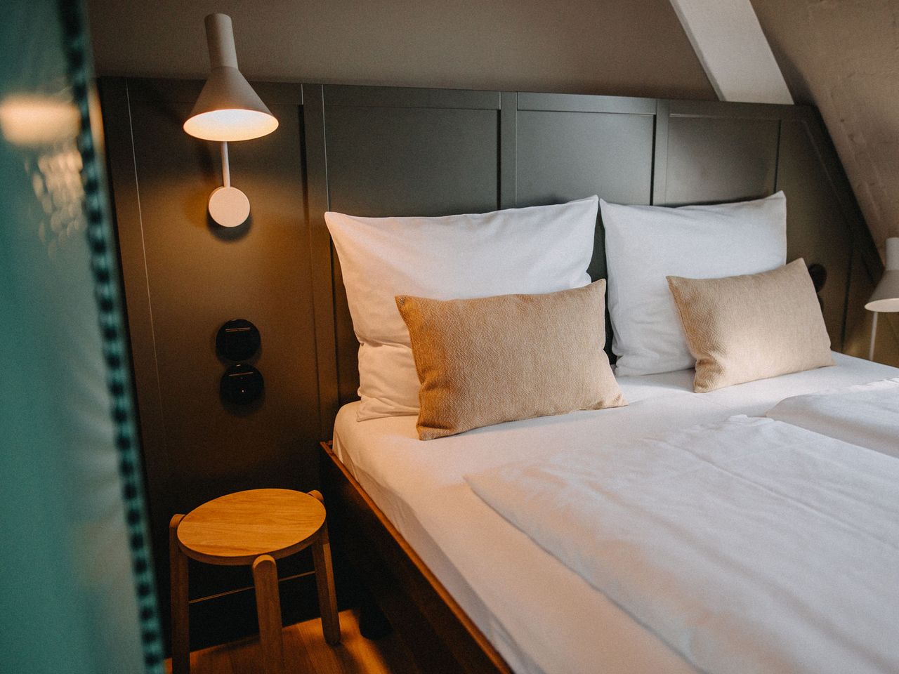 Dachzimmer mit Schleiblick