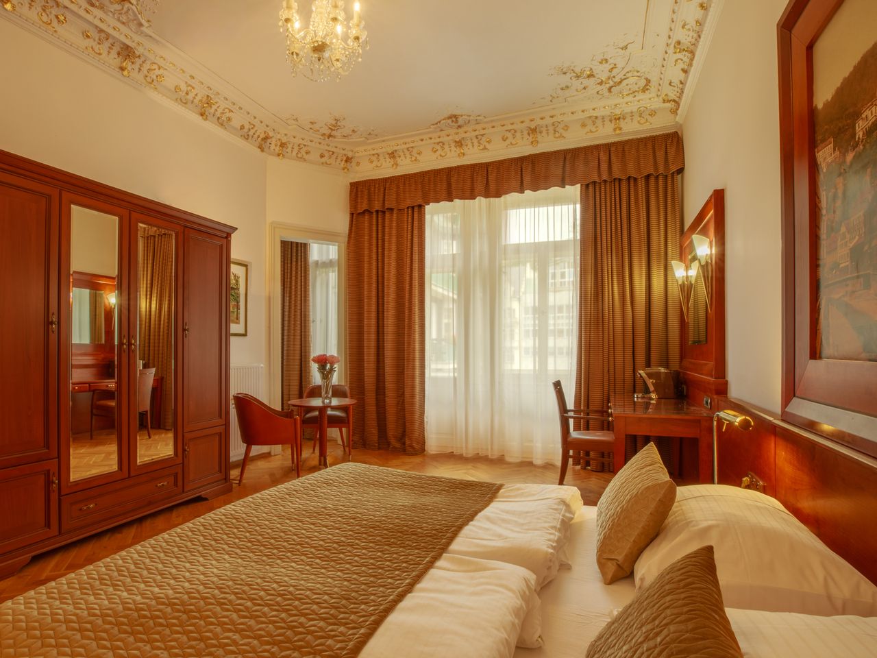 Deluxe Doppelzimmer - Stadtblick mit Balkon