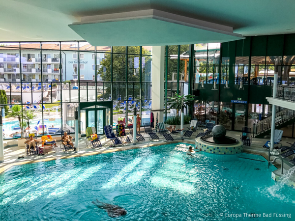 6 Tage Erholung im Vitalhotel Vier Jahreszeiten mit Frühstück in Bad Füssing, Bayern inkl. Frühstück