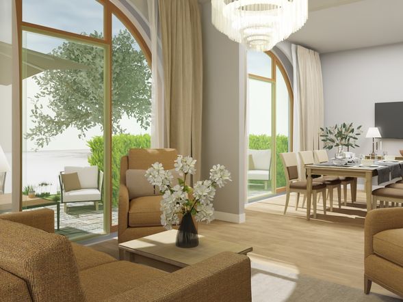 Studio mit Terrasse